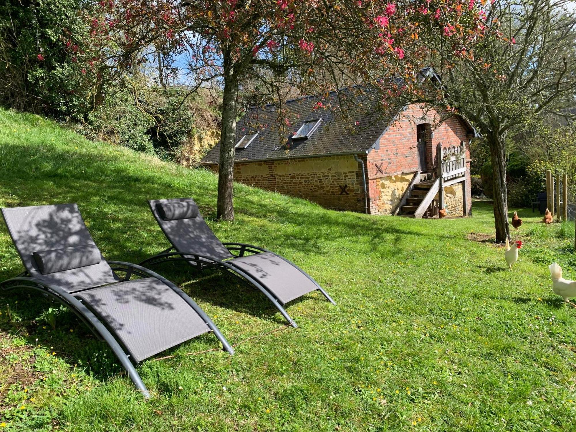 Gite "Le Refuge" Dans Un Domaine De 7Ha Au Calme Vimoutiers 외부 사진